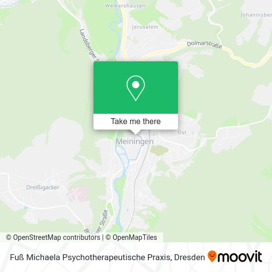 Карта Fuß Michaela Psychotherapeutische Praxis