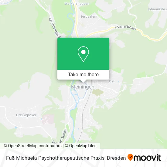 Карта Fuß Michaela Psychotherapeutische Praxis