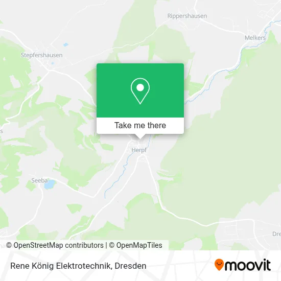 Rene König Elektrotechnik map