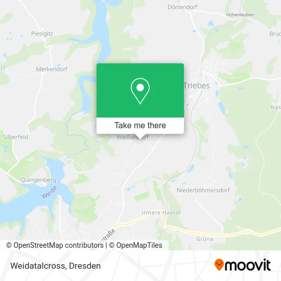 Карта Weidatalcross