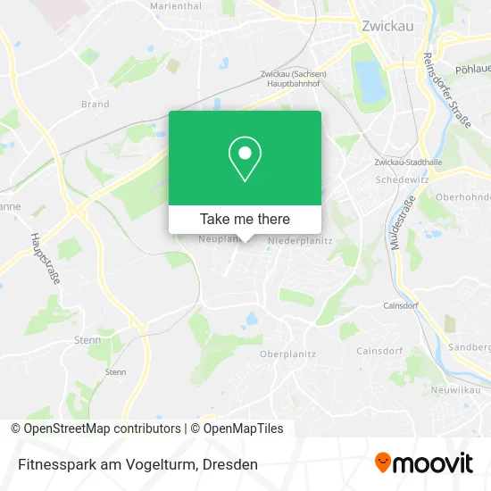 Карта Fitnesspark am Vogelturm