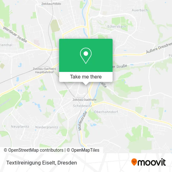 Карта Textilreinigung Eiselt