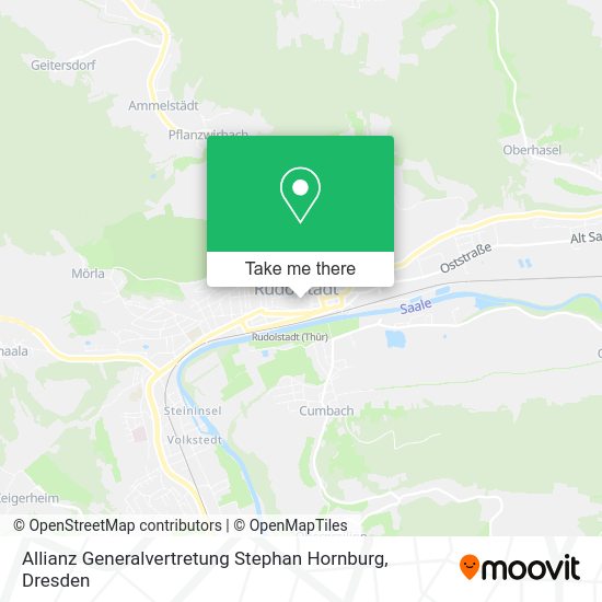 Карта Allianz Generalvertretung Stephan Hornburg
