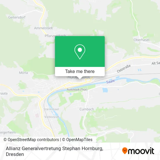 Карта Allianz Generalvertretung Stephan Hornburg