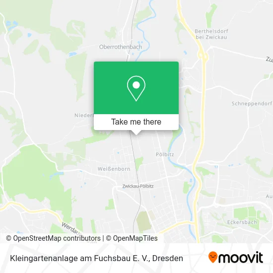 Карта Kleingartenanlage am Fuchsbau E. V.