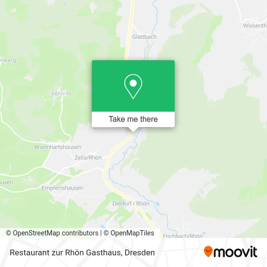 Карта Restaurant zur Rhön Gasthaus