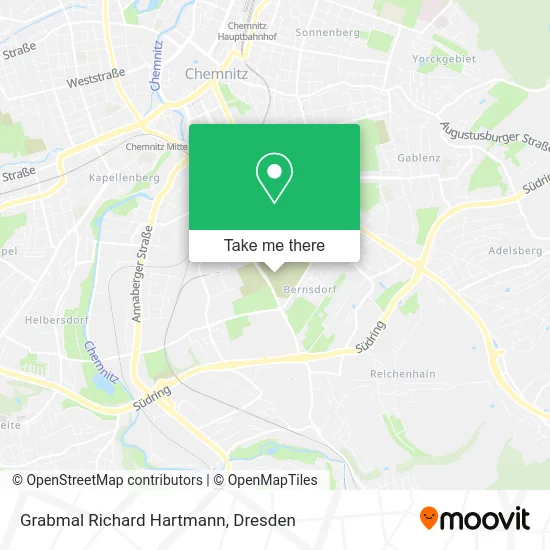 Карта Grabmal Richard Hartmann