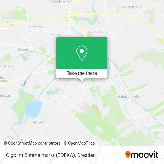 Карта Cigo im Simmelmarkt (EDEKA)