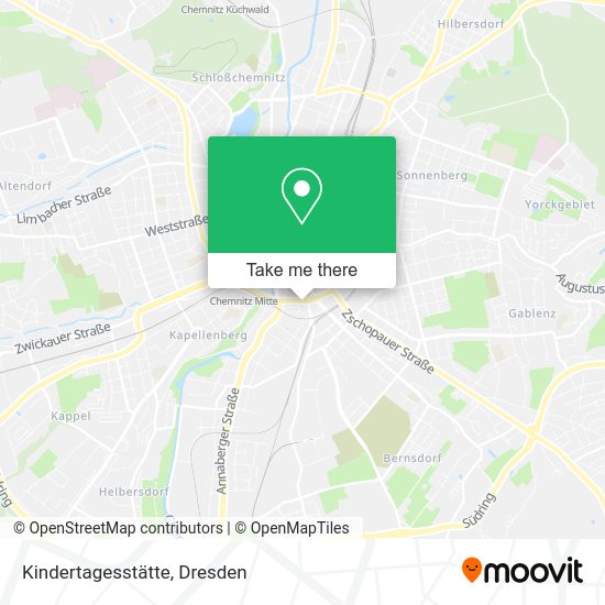 Карта Kindertagesstätte