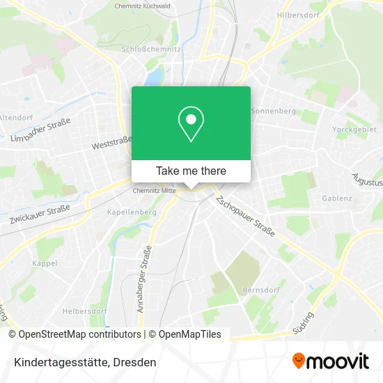 Карта Kindertagesstätte