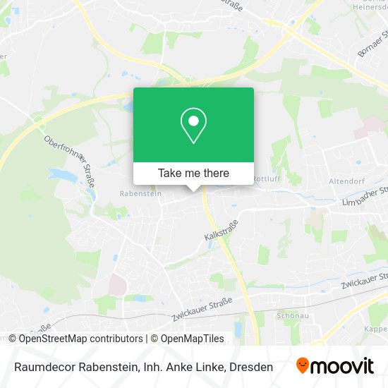 Карта Raumdecor Rabenstein, Inh. Anke Linke