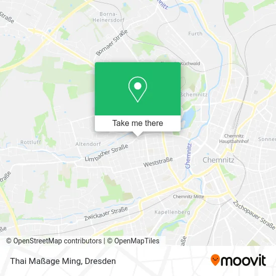 Карта Thai Maßage Ming