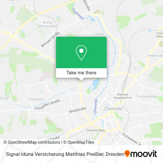 Карта Signal Iduna Versicherung Matthias Preißler