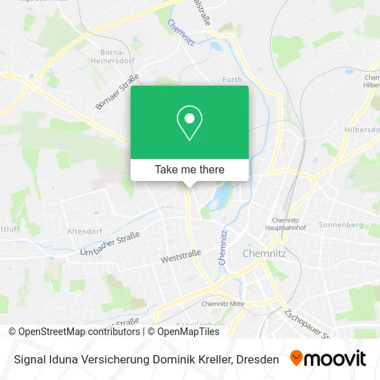 Карта Signal Iduna Versicherung Dominik Kreller