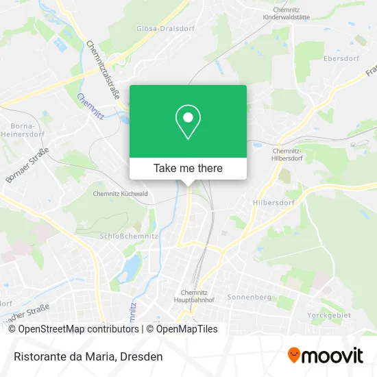 Карта Ristorante da Maria