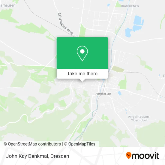 Карта John Kay Denkmal