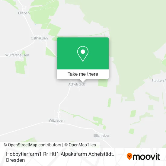 Карта Hobbytierfarm1 Rr Htf1 Alpakafarm Achelstädt