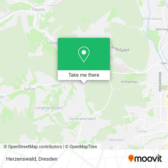 Карта Herzenswald