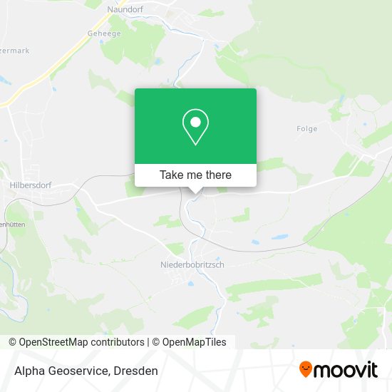 Карта Alpha Geoservice