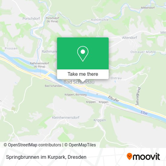 Карта Springbrunnen im Kurpark