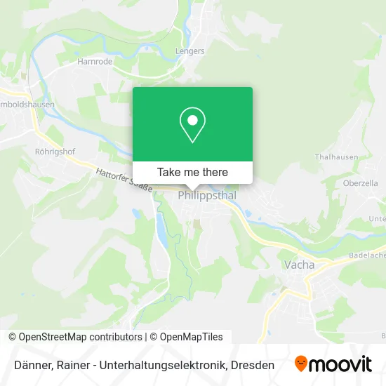 Карта Dänner, Rainer - Unterhaltungselektronik