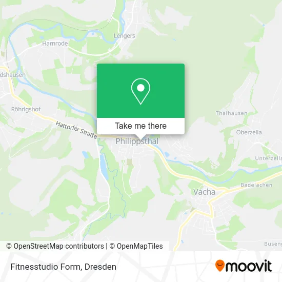 Карта Fitnesstudio Form