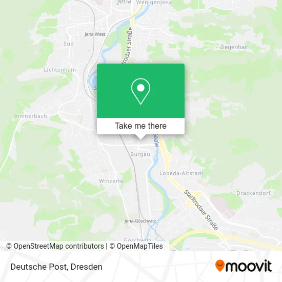 Карта Deutsche Post