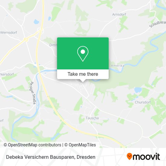 Карта Debeka Versichern Bausparen