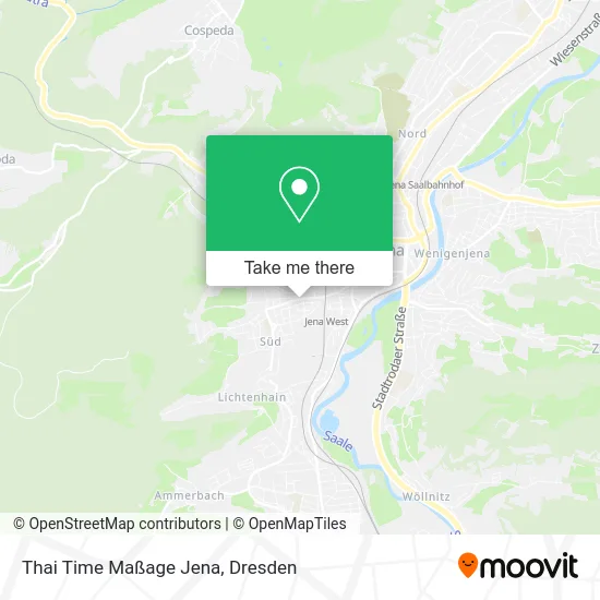 Карта Thai Time Maßage Jena