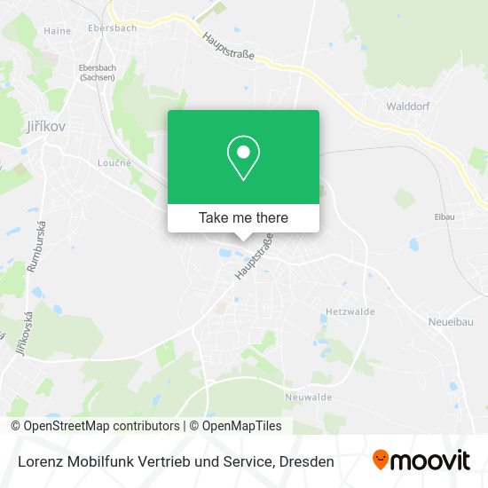 Карта Lorenz Mobilfunk Vertrieb und Service