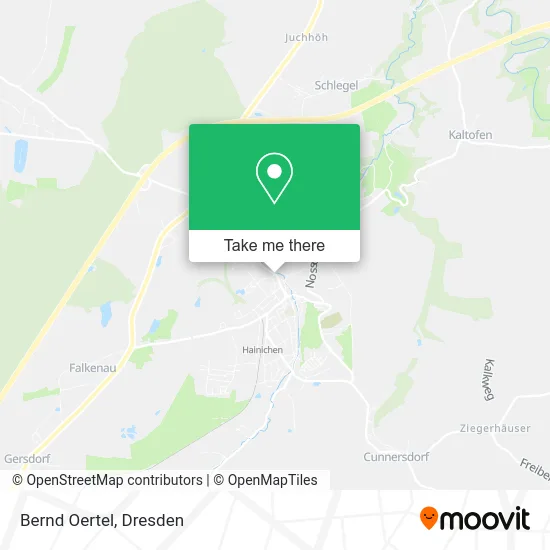 Карта Bernd Oertel