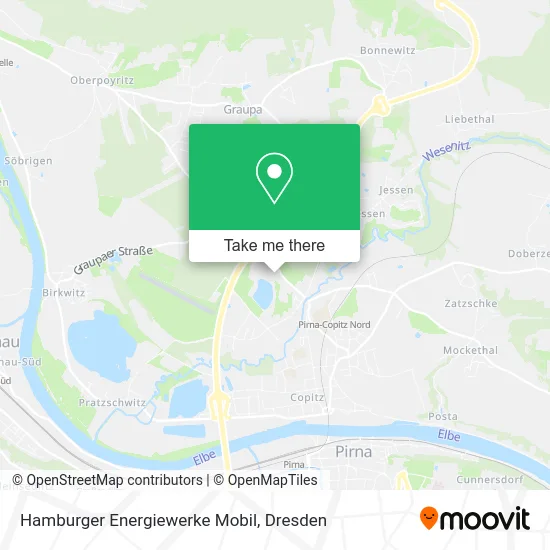 Карта Hamburger Energiewerke Mobil