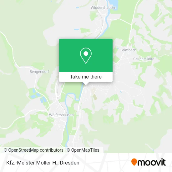 Карта Kfz.-Meister Möller H.