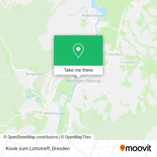 Карта Kiosk zum Lottotreff