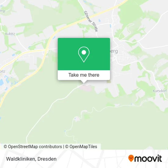 Waldkliniken map