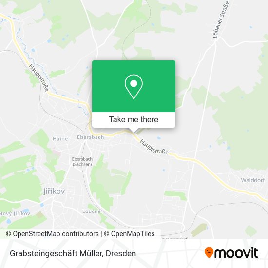 Карта Grabsteingeschäft Müller