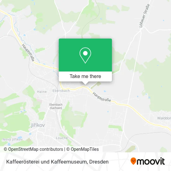 Карта Kaffeerösterei und Kaffeemuseum