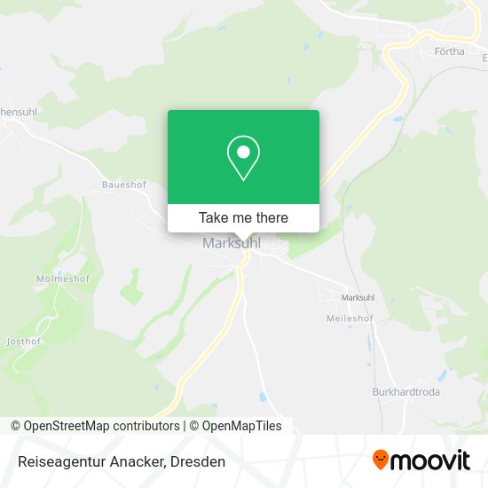 Карта Reiseagentur Anacker