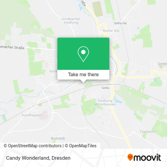 Карта Candy Wonderland