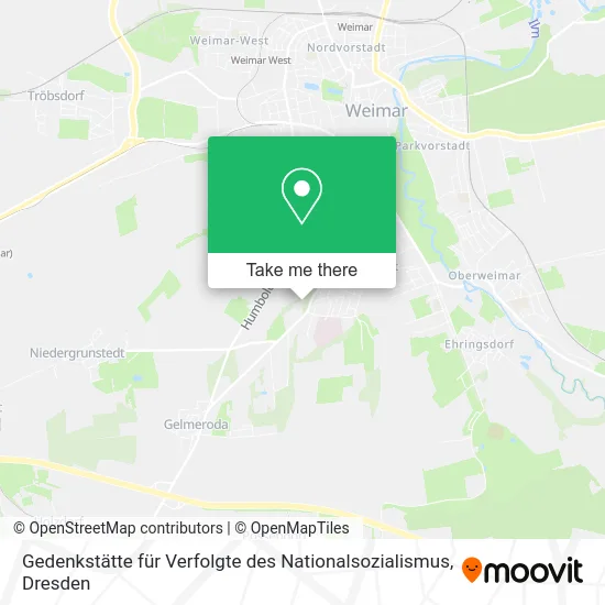 Gedenkstätte für Verfolgte des Nationalsozialismus map