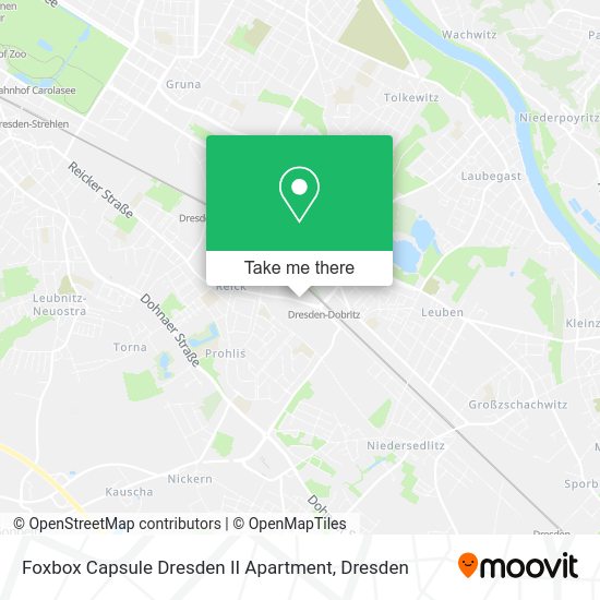 Карта Foxbox Capsule Dresden II Apartment