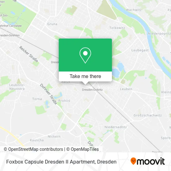 Карта Foxbox Capsule Dresden II Apartment