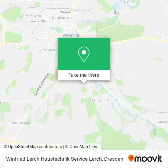 Карта Winfried Lerch Haustechnik Service Lerch