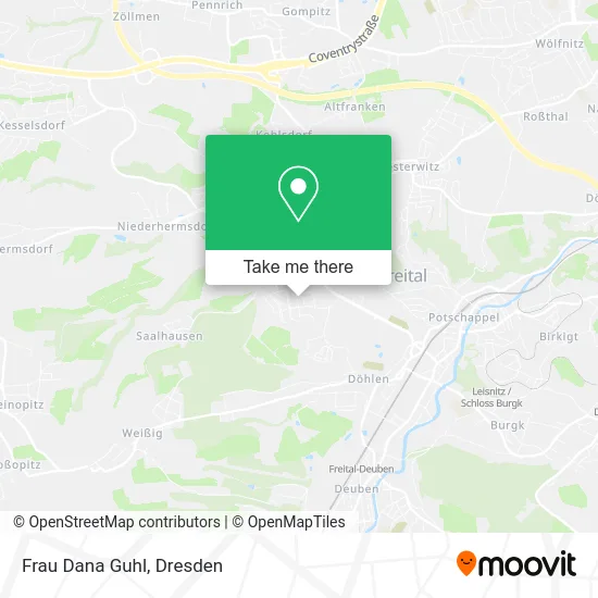 Frau Dana Guhl map