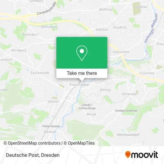 Deutsche Post map