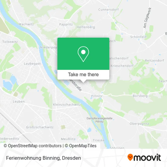 Ferienwohnung Binning map