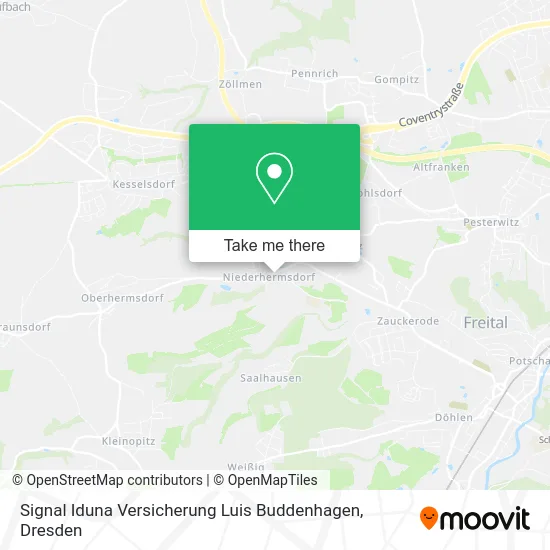 Карта Signal Iduna Versicherung Luis Buddenhagen