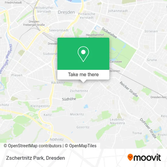 Карта Zschertnitz Park