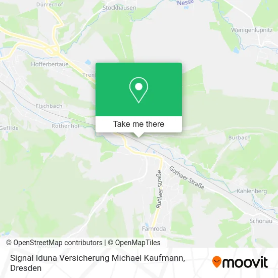 Карта Signal Iduna Versicherung Michael Kaufmann