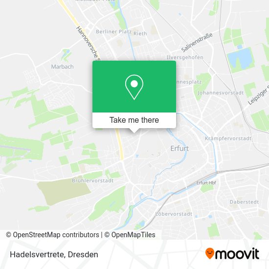Карта Hadelsvertrete